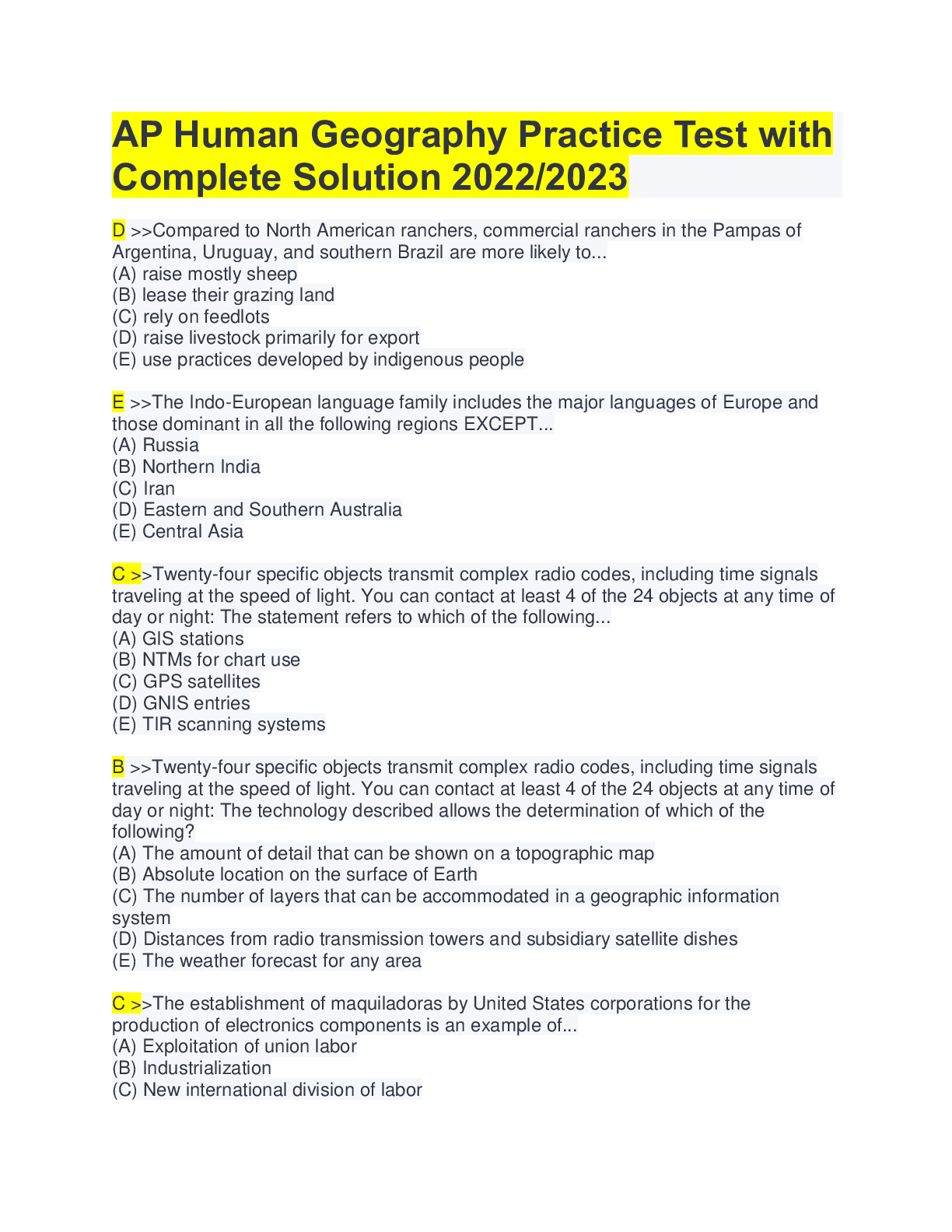 ap-human-geography-practice-test-with-complete-solution-2022-2023